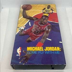 Michael Jordan: Come Fly With Me 1989 VHS Mint Condition NBA Hall of Fame Legend